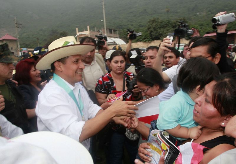 Ollanta Humala en lanzamiento del programa 'De mi tierra, su producto', fue allí donde se pronunció sobre el Movadef..
