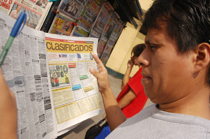 Cientos de limeños buscan un empleo digno que les de la ansiada estabilidad laboral y una buena calidad de vida.
