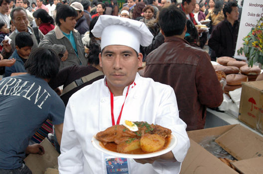 Feria  gastronomica  Celebra Perú