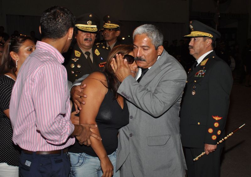 Ollanta Humala rinde homenaje póstumo al capitán del Ejército Peruano Germán Parra del Carpio, fallecido en ataque  narcoterrorista en la zona del VRAE.