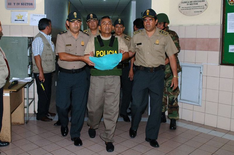 El cabecilla subversivo Florindo Flores Hala 'Artemio' fue trasladado esta tarde a la sede de la Dirección contra el Terrorismo (Dircote).