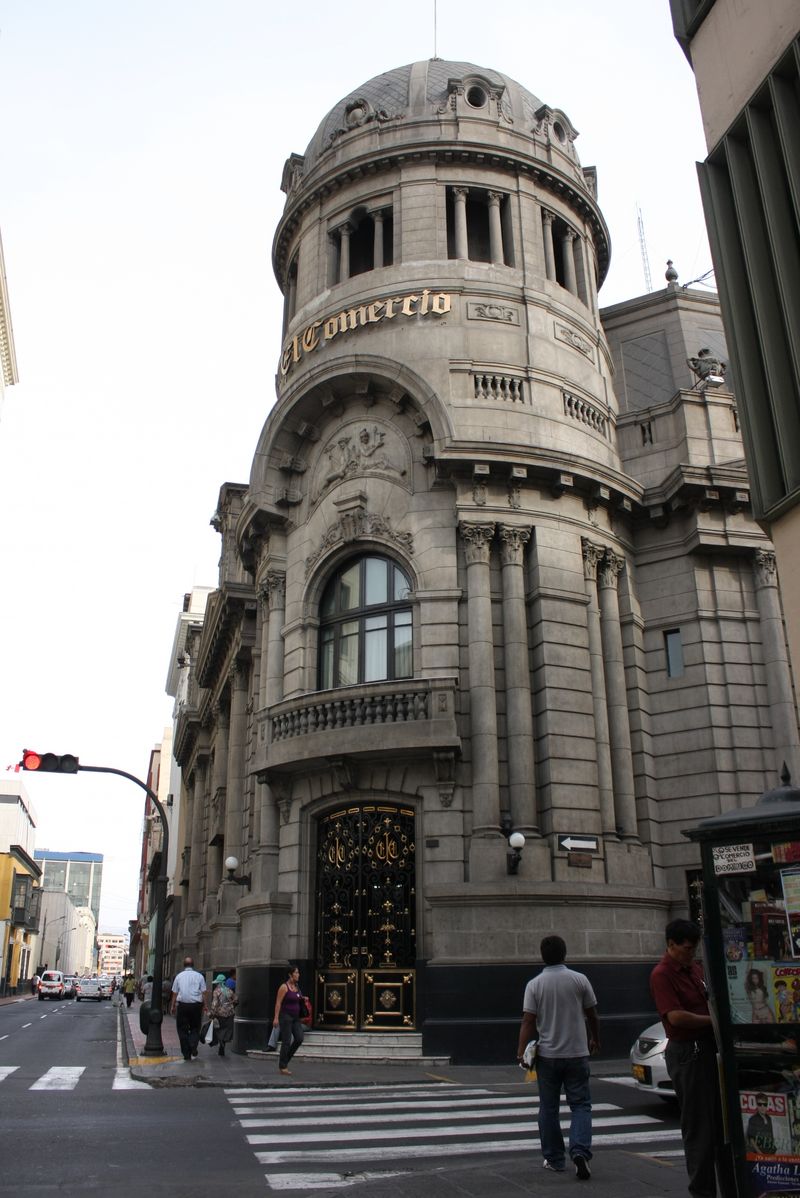 El decano y glorioso diario 'El Comercio' tiene 170 años como institución nacional y líder en la prensa peruana.