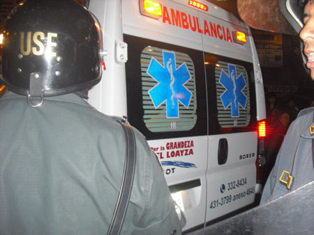 Toma de rehénes en el Banco Continental  de Gamarra