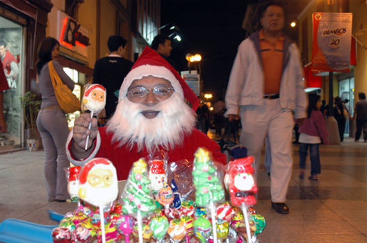 Navidad en la Plaza de Armas de Lima