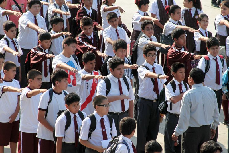 Entusiastas alumnos iniciaron con normalidad las clases en diversas escuelas de Lima y provincias.