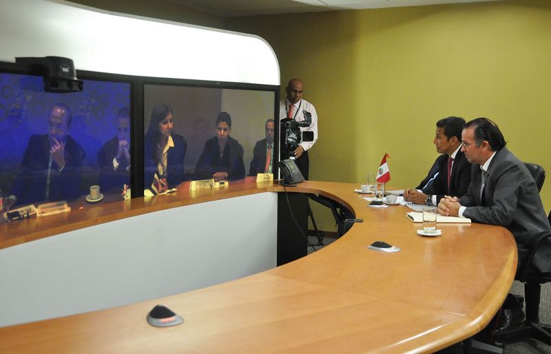 Ollanta Humala y sus homólogos de Colombia, Chile y México participan en la III Cumbre de países miembros de la Alianza del Pacífico, que se desarrolla en forma virtual.