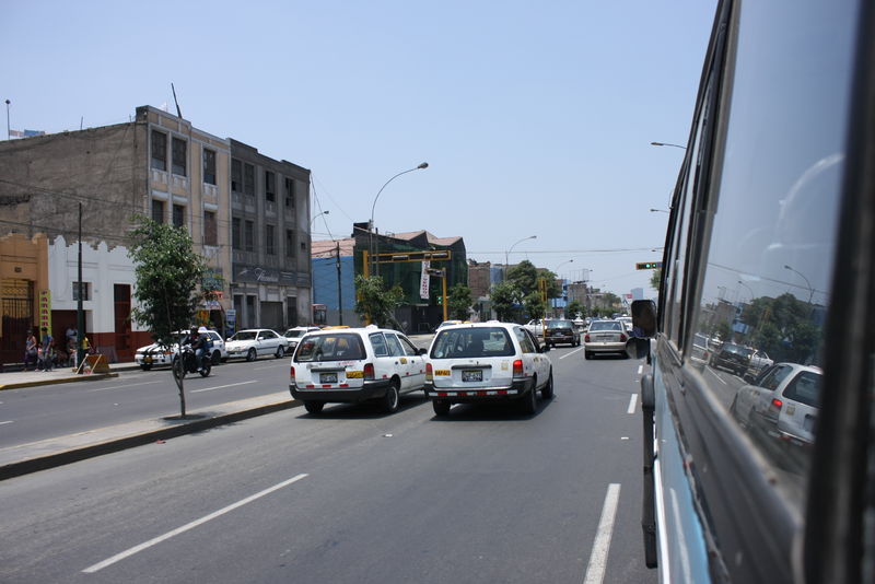 Imágenes de la nueva avenida La Victoria,  en Lima.