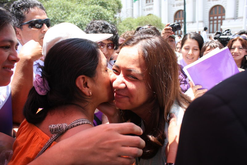 Vicepresidenta de la República, Marisol Espinoza participo hoy del evento 'Es tu día, disfrútalo' en el Palacio Legislativo por el Día Internacional de la Mujer