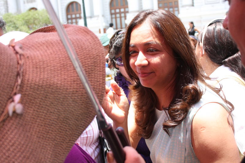 Vicepresidenta de la República, Marisol Espinoza participo hoy del evento 'Es tu día, disfrútalo' en el Palacio Legislativo por el Día Internacional de la Mujer