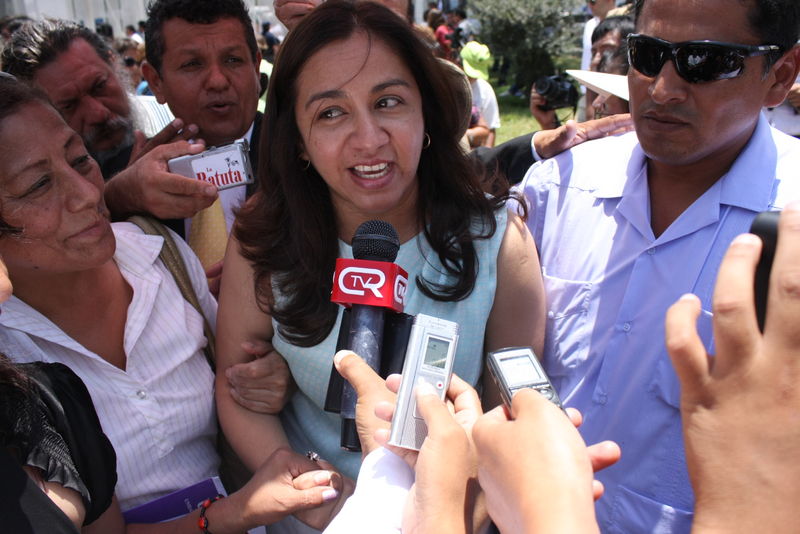 Vicepresidenta de la República, Marisol Espinoza participo hoy del evento 'Es tu día, disfrútalo' en el Palacio Legislativo por el Día Internacional de la Mujer
