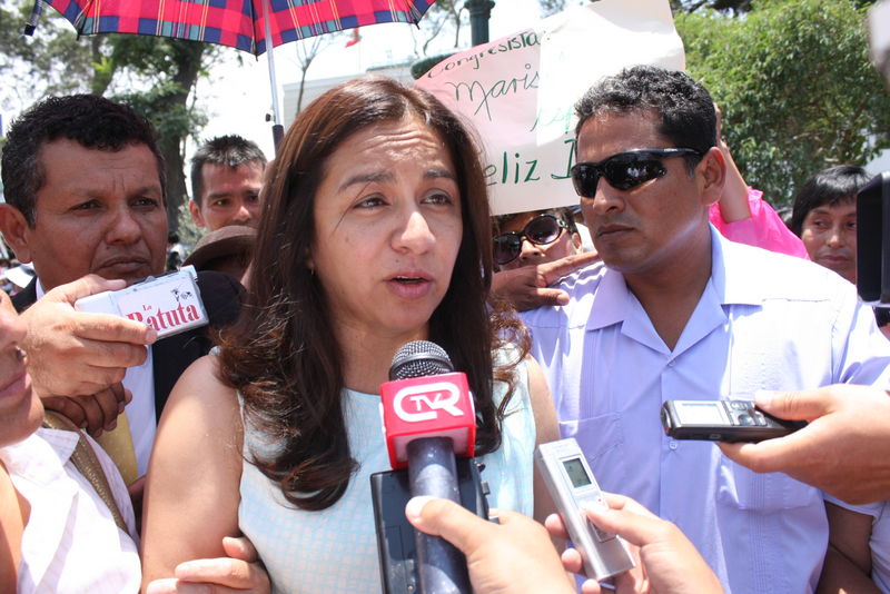 Vicepresidenta de la República, Marisol Espinoza participo hoy del evento 'Es tu día, disfrútalo' en el Palacio Legislativo por el Día Internacional de la Mujer