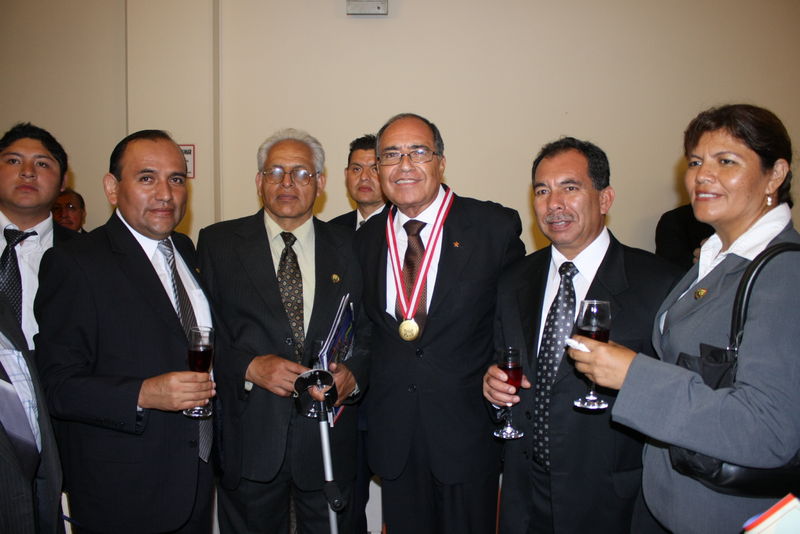 Ceremonia de presentación del Premio Internacional a la Excelencia 2012 ceremonia organizada por la Confederación Nacional de Comerciantes - CONACO