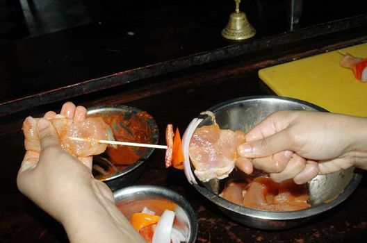 Sepa como Preparar ,Brochetas de Pavita