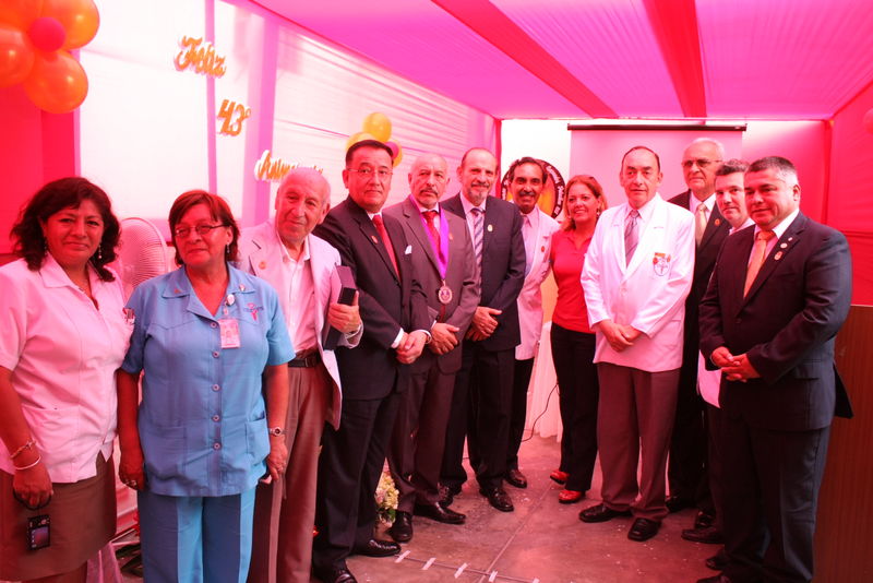 Dr., Dante Aliaga, Director de administración del hospital arzobispo Loayza