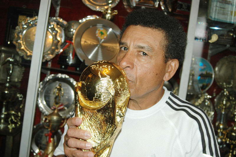 El ex futbolista Héctor Chumpitaz, uno de los máximos exponentes en la historia del fútbol peruano