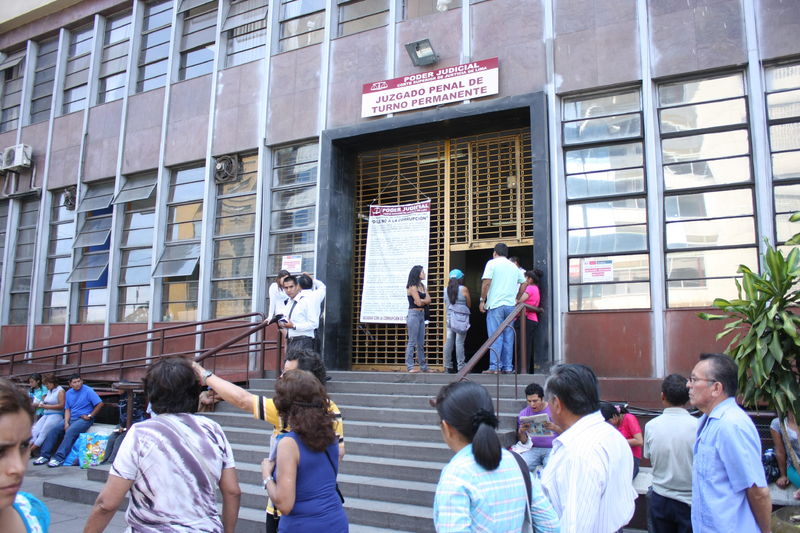 Imágenes del Juzgado Penal de Turno Permanente de la Corte Superior de Justicia
