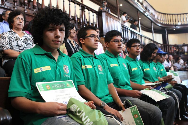 La Universidad Nacional Mayor de San Marcos presento los primeros puestos en el examen de admisión