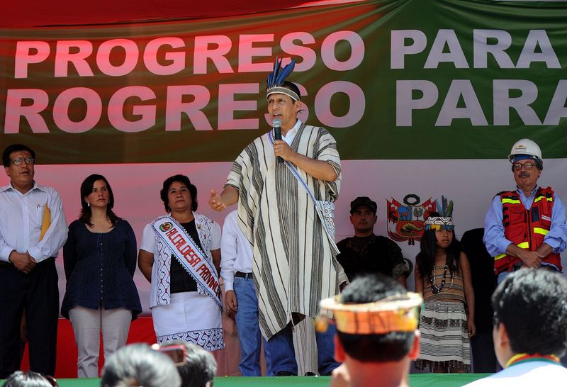 Ollanta Humala, da inicio a la construcción del Gasoducto del Sur, en el departamento de Cusco