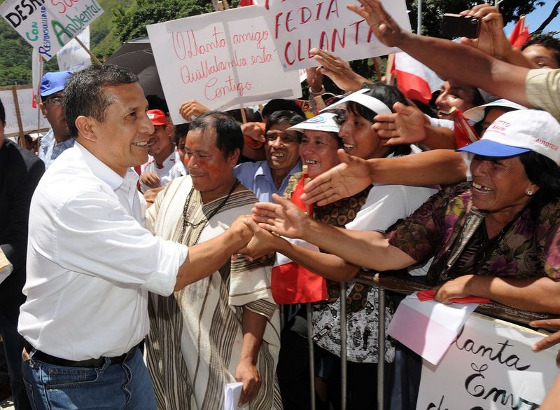 Ollanta Humala, da inicio a la construcción del Gasoducto del Sur, en el departamento de Cusco