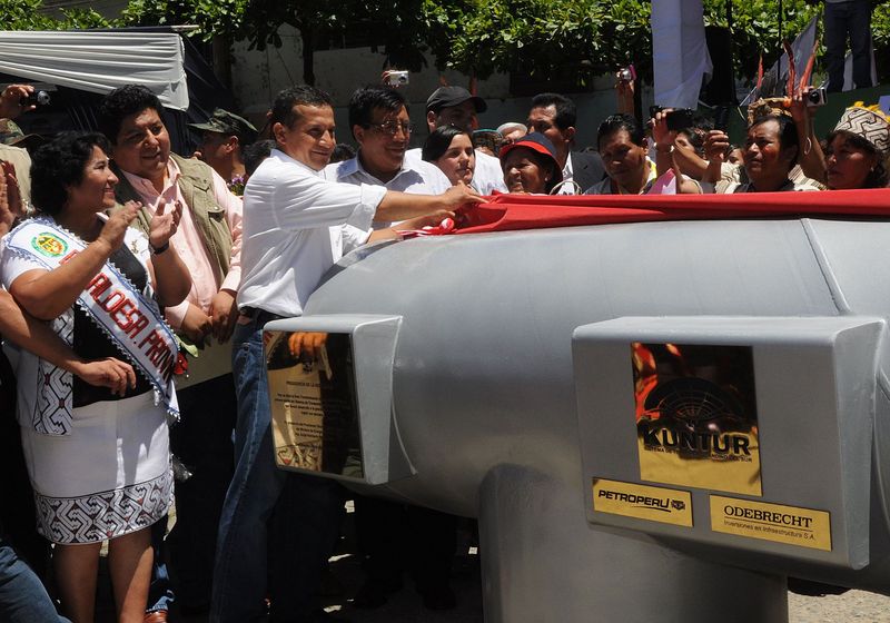 Ollanta Humala, da inicio a la construcción del Gasoducto del Sur, en el departamento de Cusco