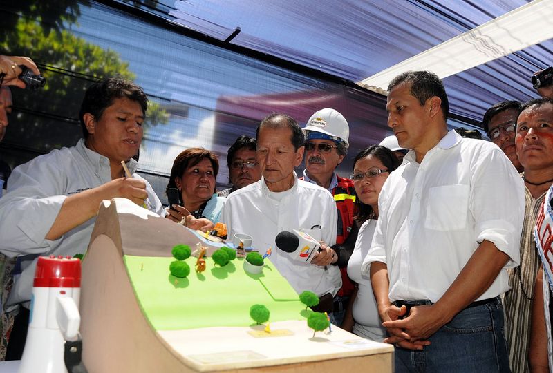 Ollanta Humala, da inicio a la construcción del Gasoducto del Sur, en el departamento de Cusco