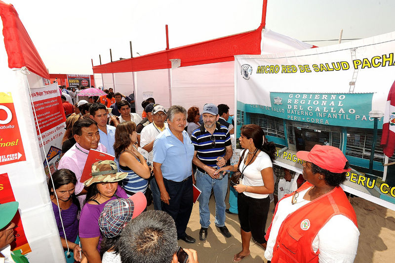 Yehude Simon Munaro participo en la tercera jornada del programa ¿Modelo Perú? en el ditrito de Ventanilla, Callao