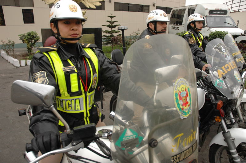 El Escuadrón Fénix de la Policia Nacional del Perú, cuerpo altamente especializado, encargado de hacer cumplir las leyes en las calles del Perú