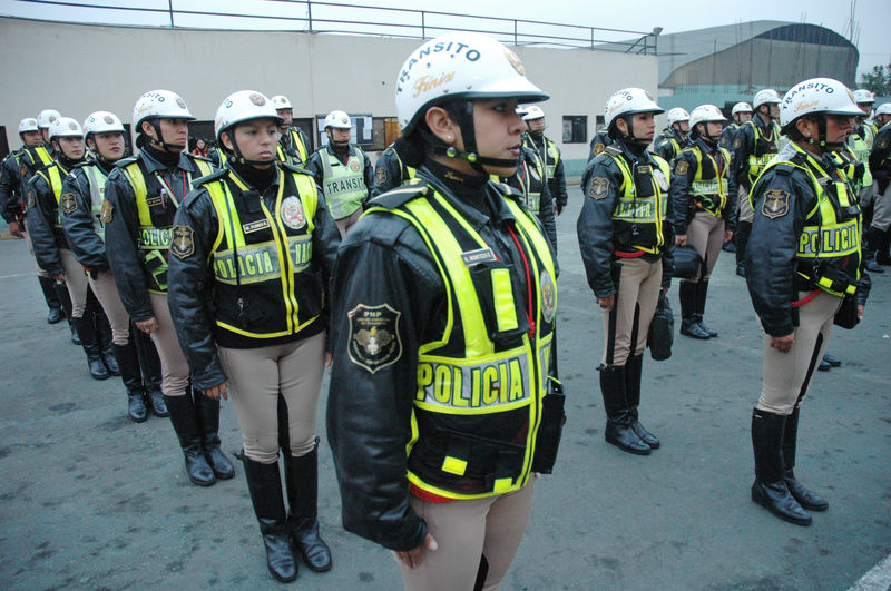 El Escuadrón Fénix de la Policia Nacional del Perú, cuerpo altamente especializado, encargado de hacer cumplir las leyes en las calles del Perú