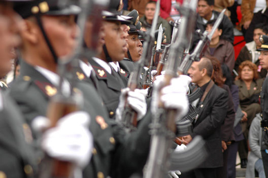 Desfile Militar se llevo acado en el Campo de Marte