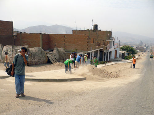 Asentamiento  Humano 'Mi  Perú' en Ventanilla