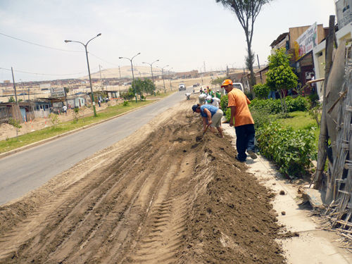 Asentamiento  Humano 'Mi  Perú' en Ventanilla