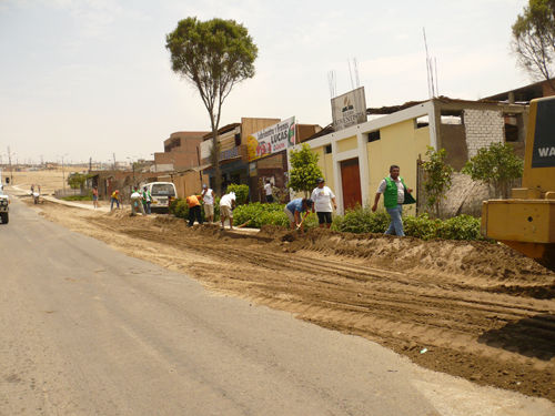 Asentamiento  Humano 'Mi  Perú' en Ventanilla