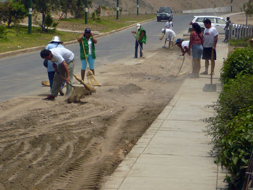 Asentamiento  Humano 'Mi  Perú' en Ventanilla