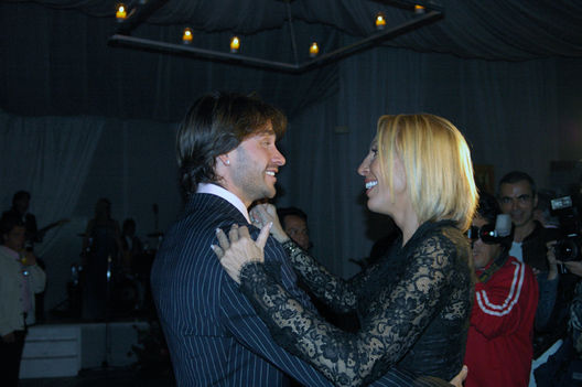 Laura Bozzo y Cristian Suárez
