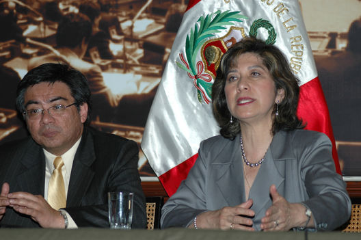 Congresista Martha Chavez en el congreso de la Republica