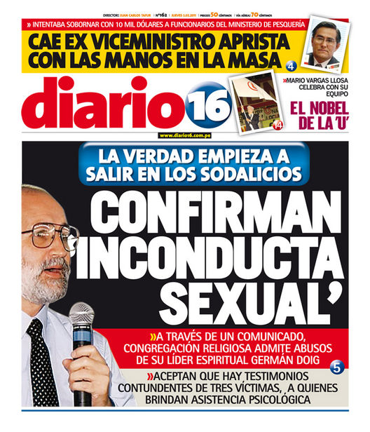 Portada de los diarios de Lima, 03 de febrero de 2011