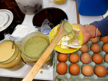 Las sabrosas Papas con Ají