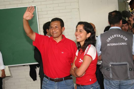 Ollanta Humala, candidato a la Presidencia del Perú