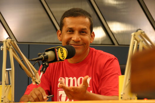 Ollanta Humala, candidato a la Presidencia del Perú