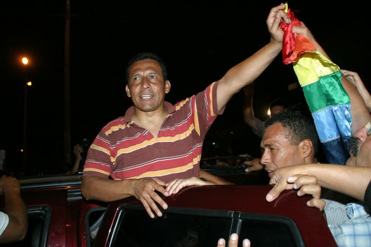 Ollanta Humala, candidato a la Presidencia del Perú
