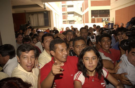 Ollanta Humala, candidato a la Presidencia del Perú