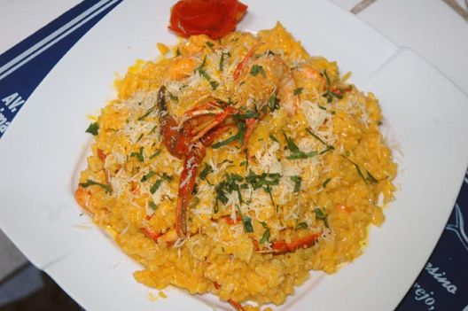 Platos de pescados y mariscos