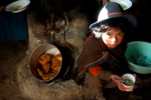 Niños en pobreza extrema en el Perú