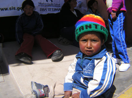 Niños en pobreza extrema en el Perú