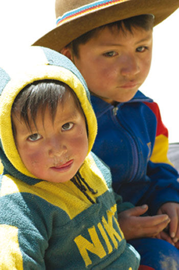 Niños en pobreza extrema en el Perú