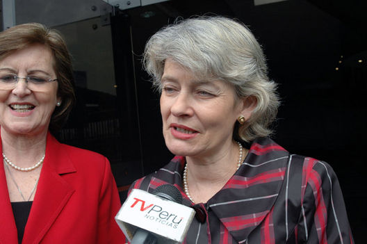 Directora de la Unesco Irina Bokova