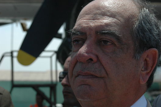 Ministro de Defensa  Jaime Thorne León