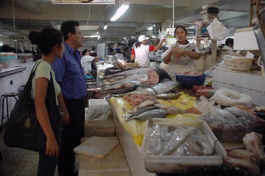 Mercado Central Mayorista en el centro de lima