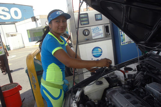 Grifos de gas GNV en distintas partes de lima