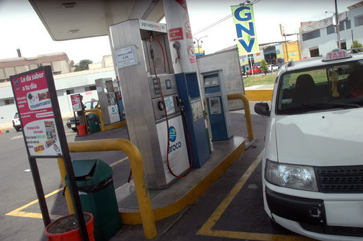 Grifos de gas GNV en distintas partes de lima